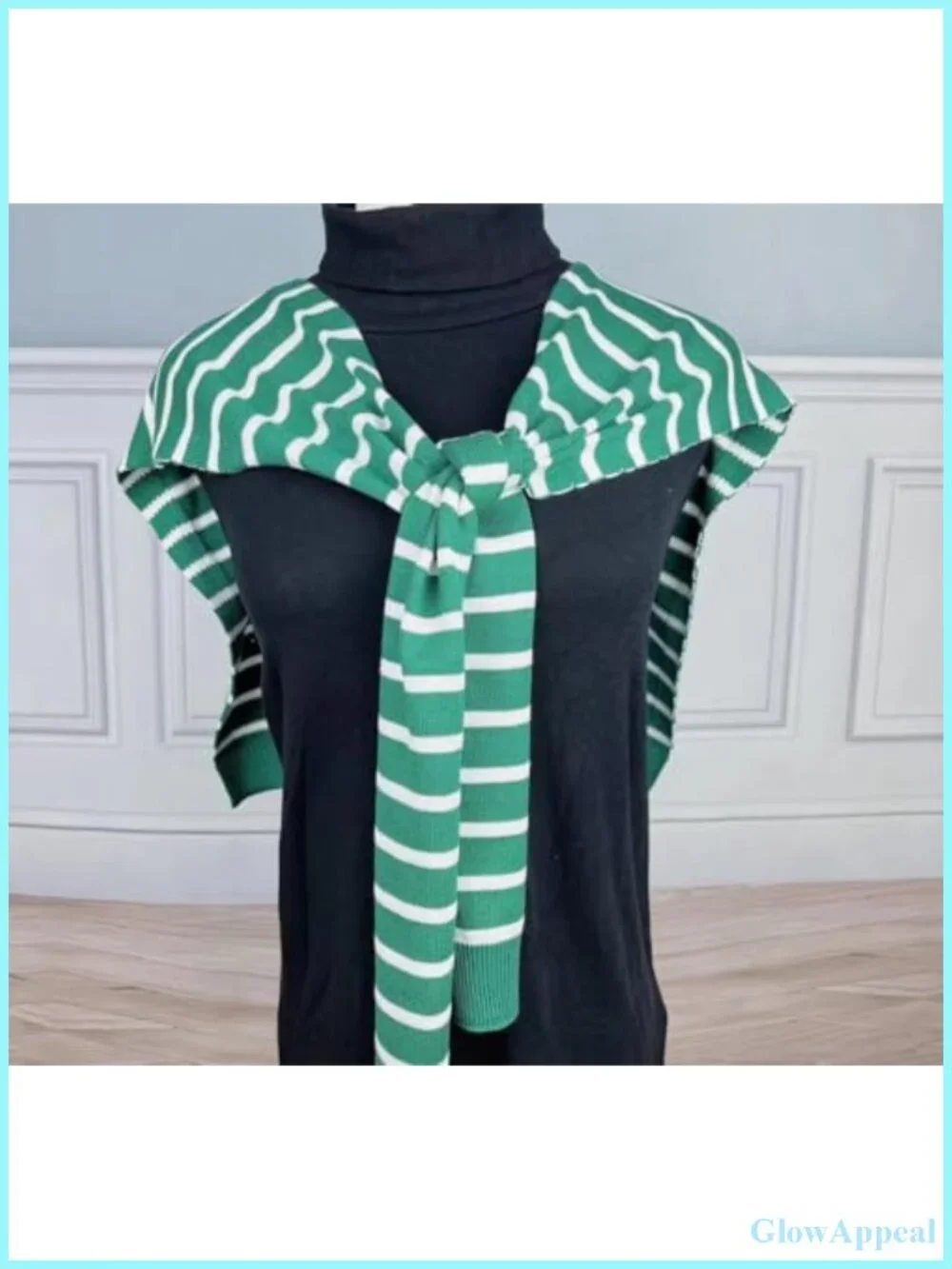 Sweater Knit Shawl Wrap with Sleeves Lightweight Shoulder Cape for Women